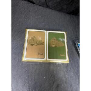 HARRODS Knightsbridge Double Pack Playing Cards SEALED